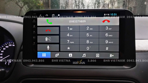 Màn hình DVD Android xe Hyundai Kona 2018 - nay | Kovar T1